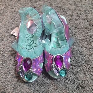 Disney Iridescent Ariel Girl Shoes Dress Up